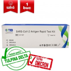 Test Rapid Antigen COVID-19 Saliva Triplex 1 Buc Recunoscut DSP 2074