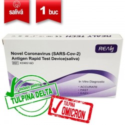 Test Rapid Saliva Antigen COVID-19  Realy Tech (1 buc)