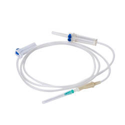 Set Perfuzie Steril cu Canula (Ac) Plastic,Fara Latex, 150 cm, ac 21G LL, Serix, 25 buc