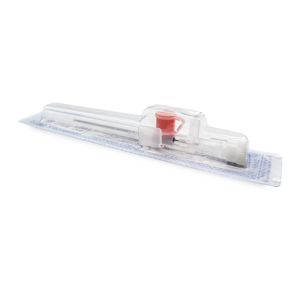 Set 100 Branule (Catetere IV) cu Aripioare si Port Inject, 20G, Serix