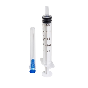Seringi 3P, 2 ML, Luer-Slip, Ac 23G, 100 buc, Serix
