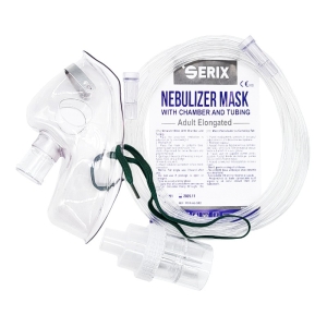 Masca / Masti de Oxigen cu Nebulizator, Adulti, Elongata, Steril, 1 buc, Serix
