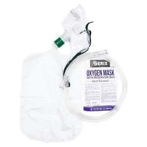 Masca / Masti de Oxigen Adulti cu Rezervor, Sterila, Standard, Serix, 1 buc