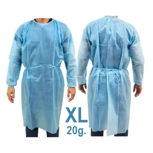 Halat Medical Vizitatori PP, 20 GR, Blue, Marime XL, Serix ZF, 10 buc/set, 20 set/BAX