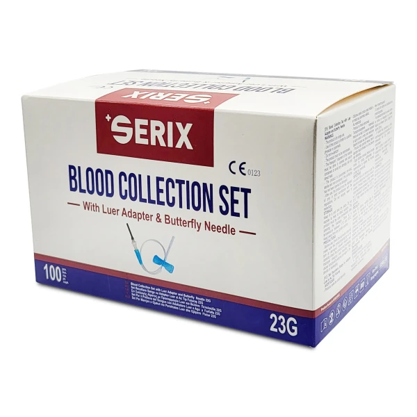 Ace Recoltare Sange, tip Fluturas, 23G, Serix, 100 buc, 100 buc/set, 20 set/BAX