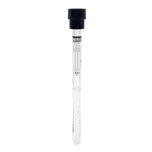 Set 100 Vacutainere VSH (negru) 1,6 ML, Sticla, Serix