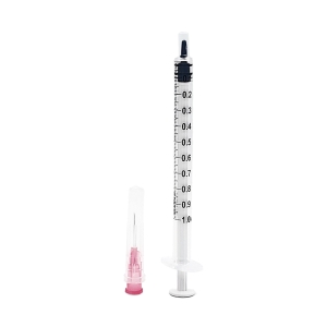 Seringi  3P, 1 ML (Insulina), Luer-Slip, Ac 29G, 100 buc, Serix