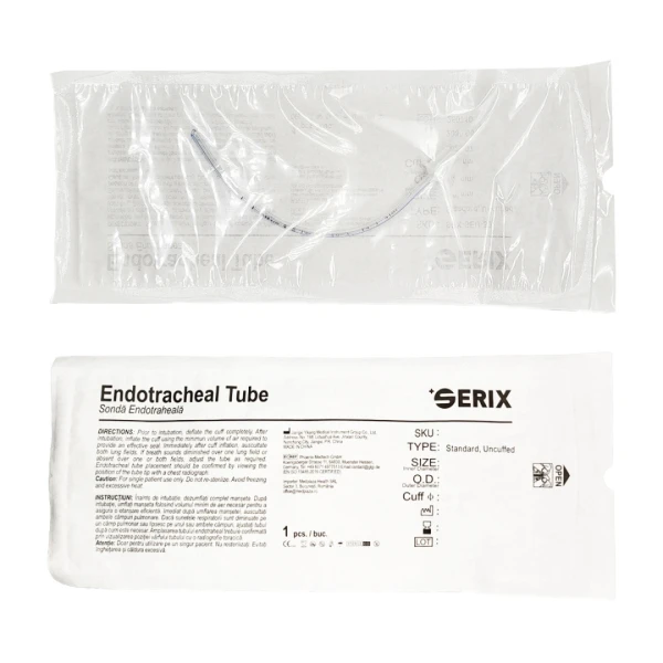 ps-45012 Sonda Endotraheala IOT fara balonas, D.I. (mm) 2.5, Serix, 25 buc/set, 8 set/BAX