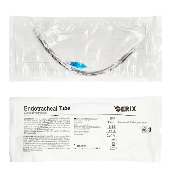 ps-45060 Sonda Endotraheala Flexometalica cu balonas si mandren, D.I. (mm) 6.5, Serix, 25 buc/set, 8 set/BAX