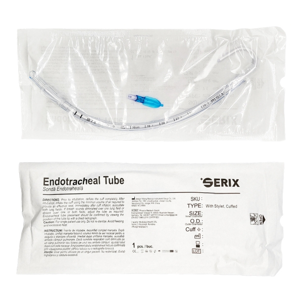 Sonda Endotraheala IOT cu balonas si mandren, 6.5, Serix, 25 buc