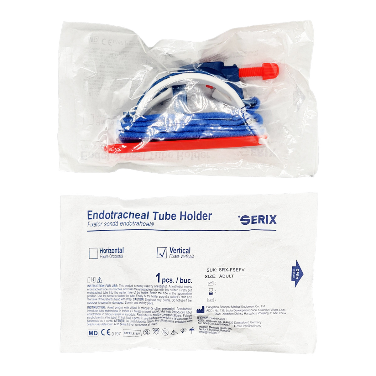 Fixator sonda endotraheala, fixare verticala, Serix, 1 buc