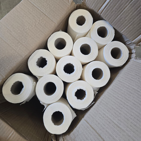 Outlet: Role Medicale tip Cearceaf, 2 straturi, 50cm x 50m, Serix, 12 role/set, (Cutie Deteriorata)
